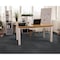 Mohawk Mohawk Advance 24 x 24 Carpet Tile with EnviroStrand PET Fiber in Inside Scoop 96 sq ft per carton EQ801-989 - alternate 2